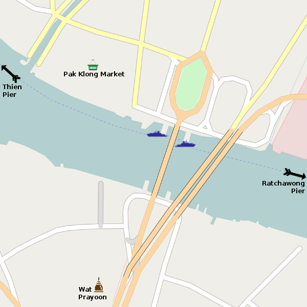 Memorial Bridge Area Map