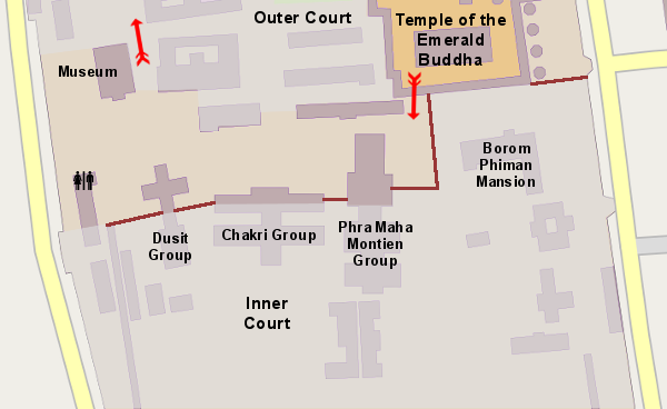 Inner court map