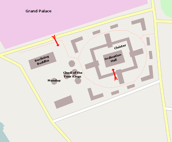 Plan of Wat Po