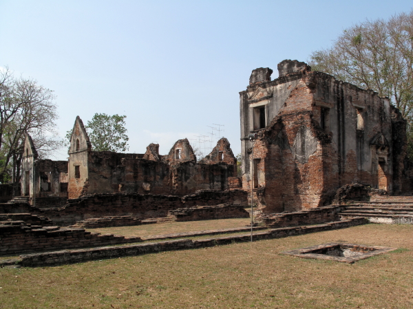 View from near the southeast corner of the compound