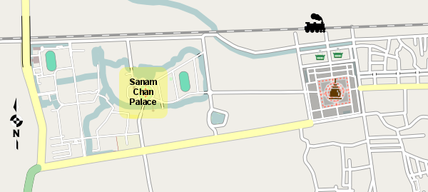 Nakhon Pathom City Map