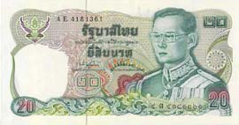 20 Baht front