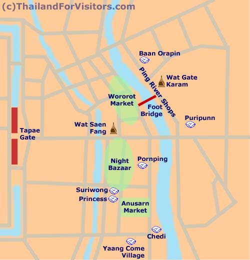 Ping River Map