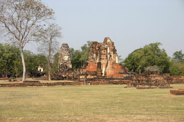 The ruins of Wat Phra Phai Luang in Sukhothai