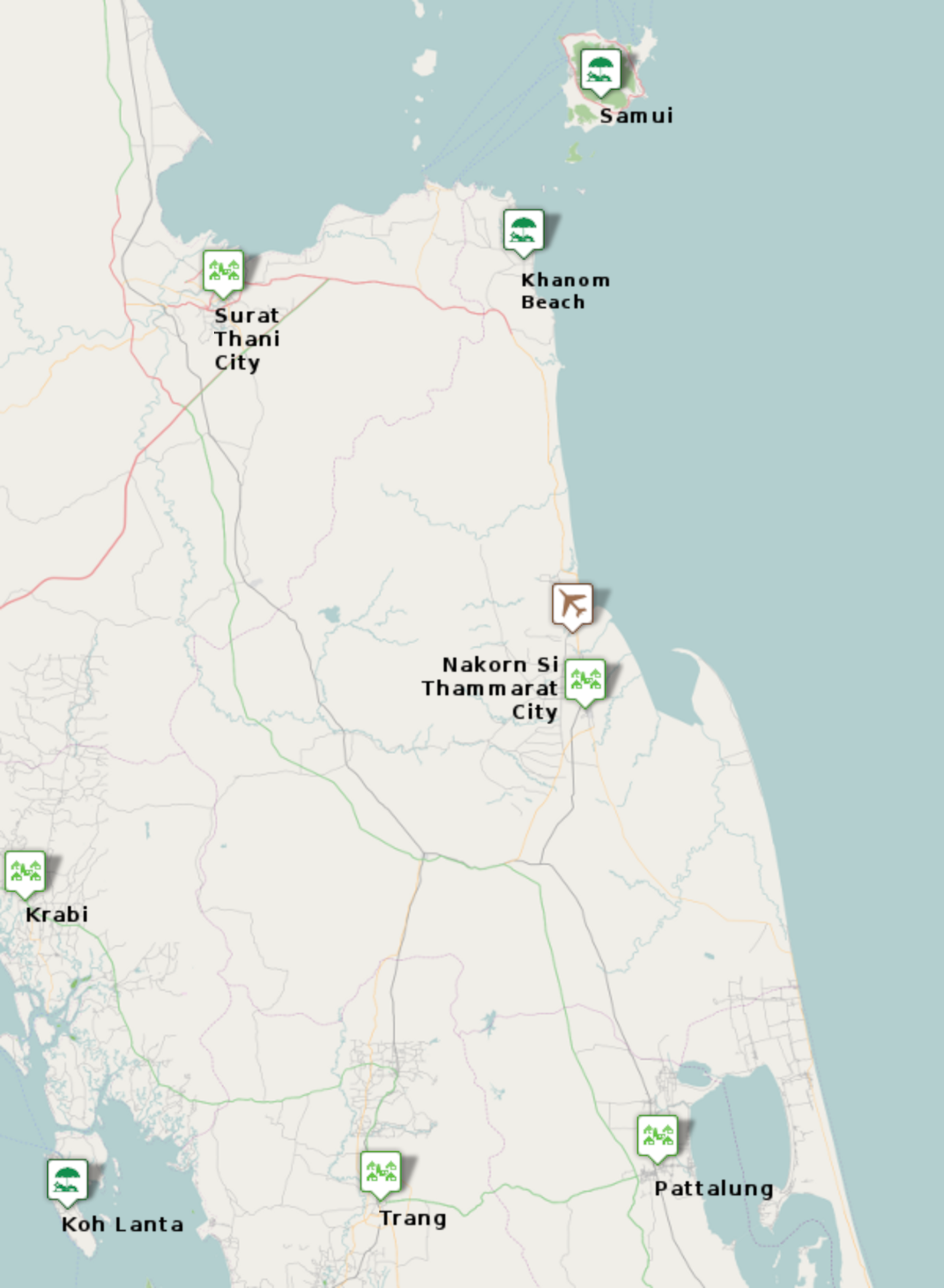 NST Province Map