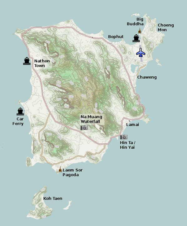 Samui Map