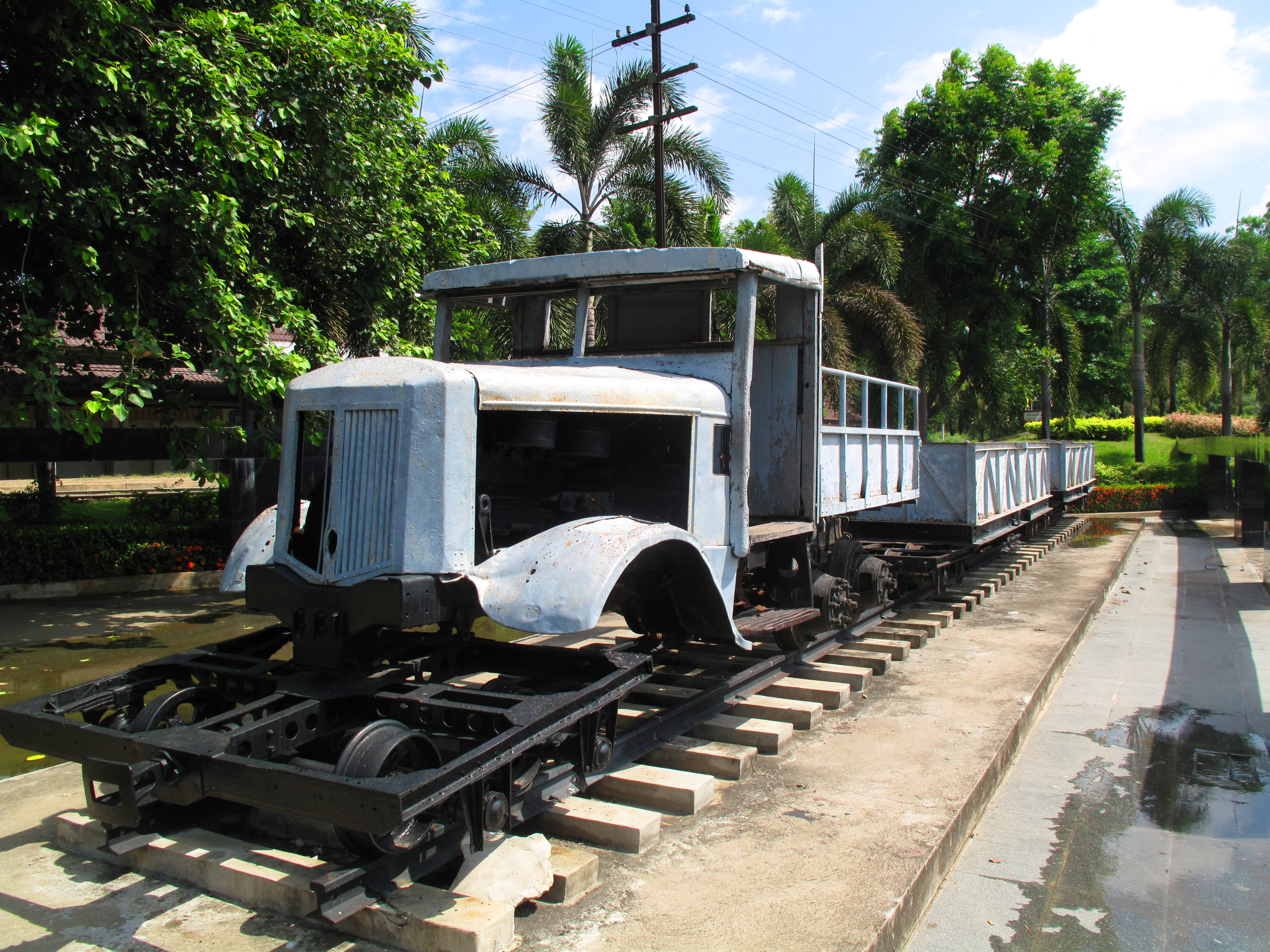 Converted diesel truck