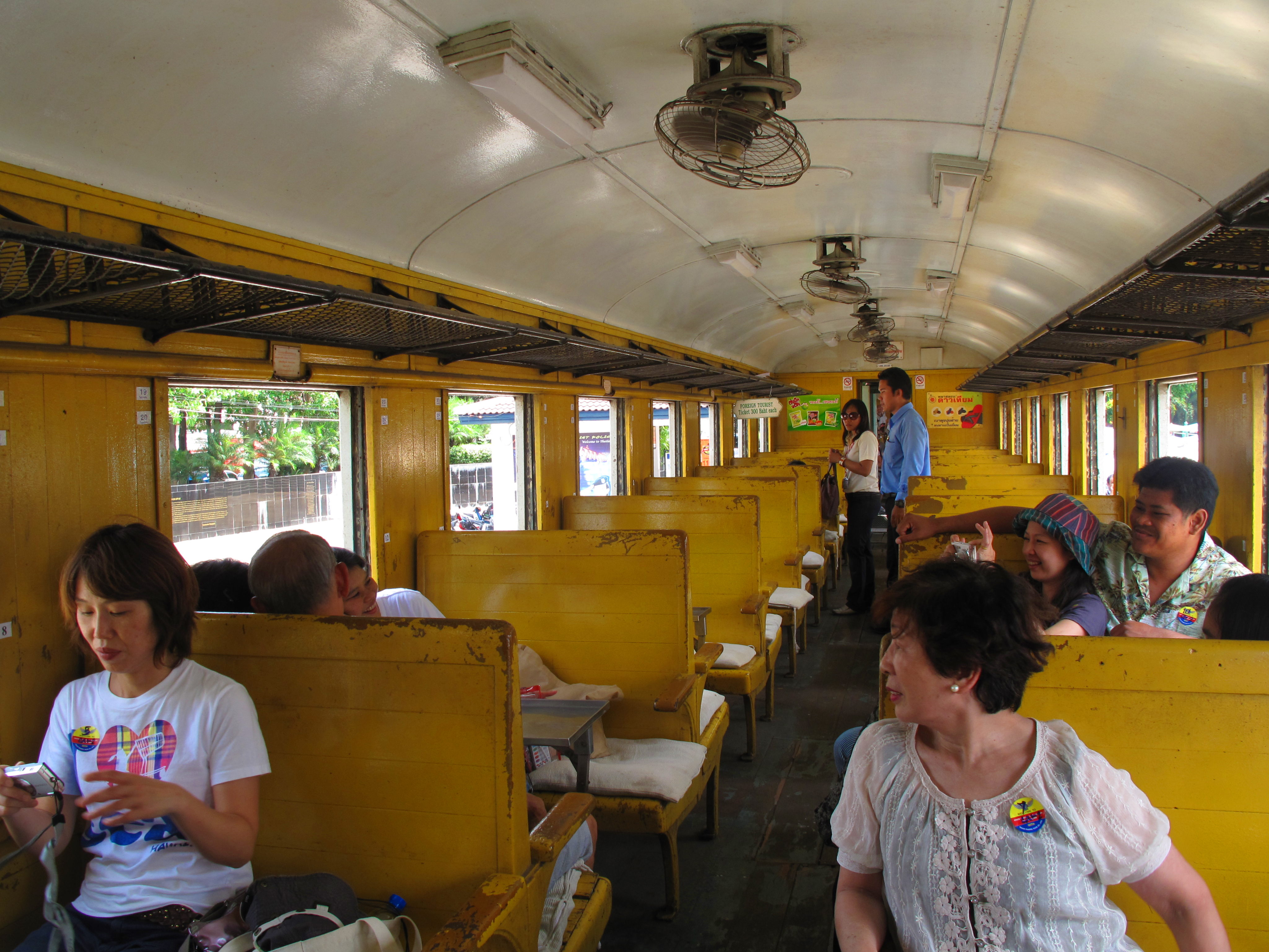 Inside the special car