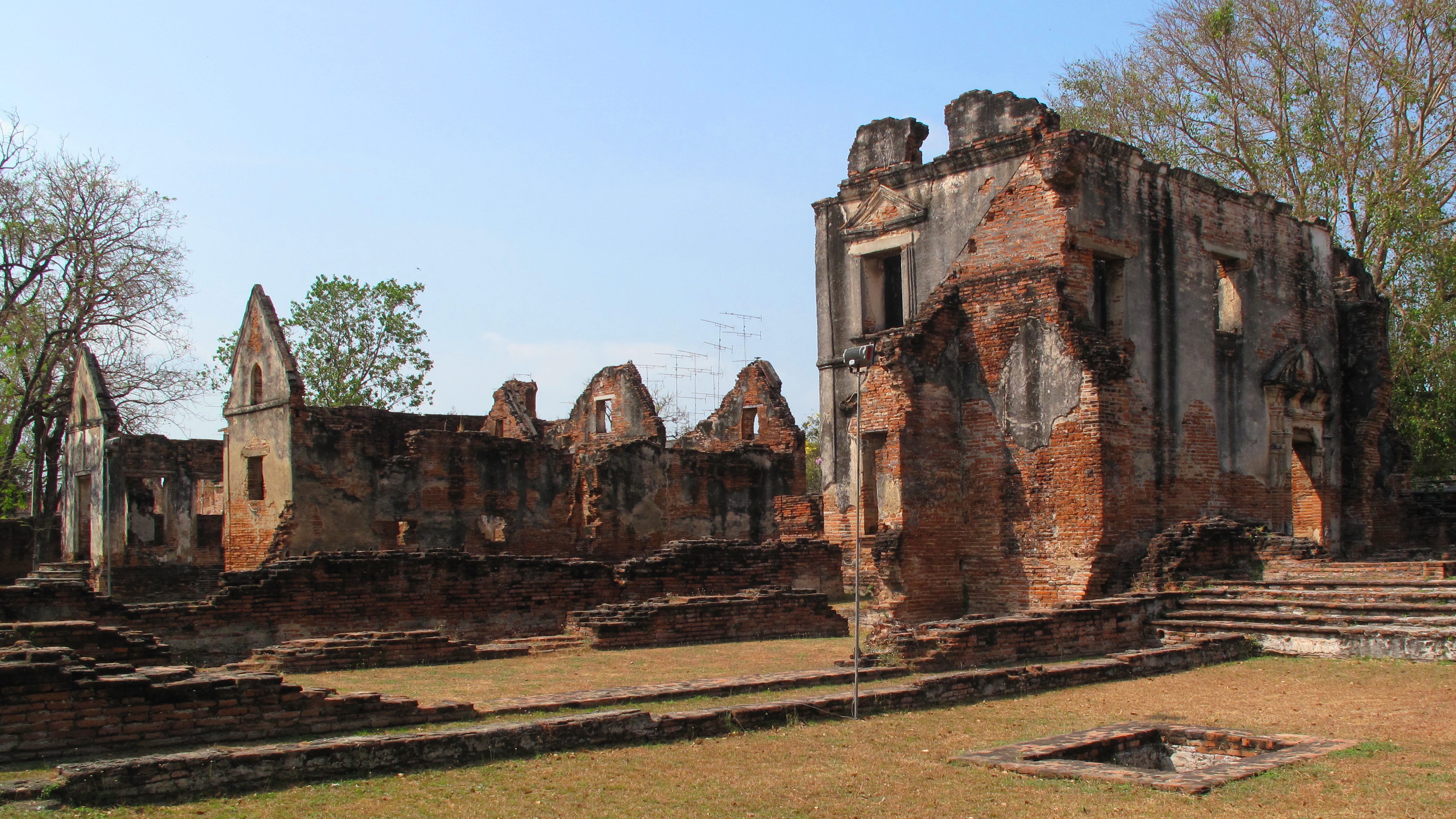 View from near the southeast corner of the compound