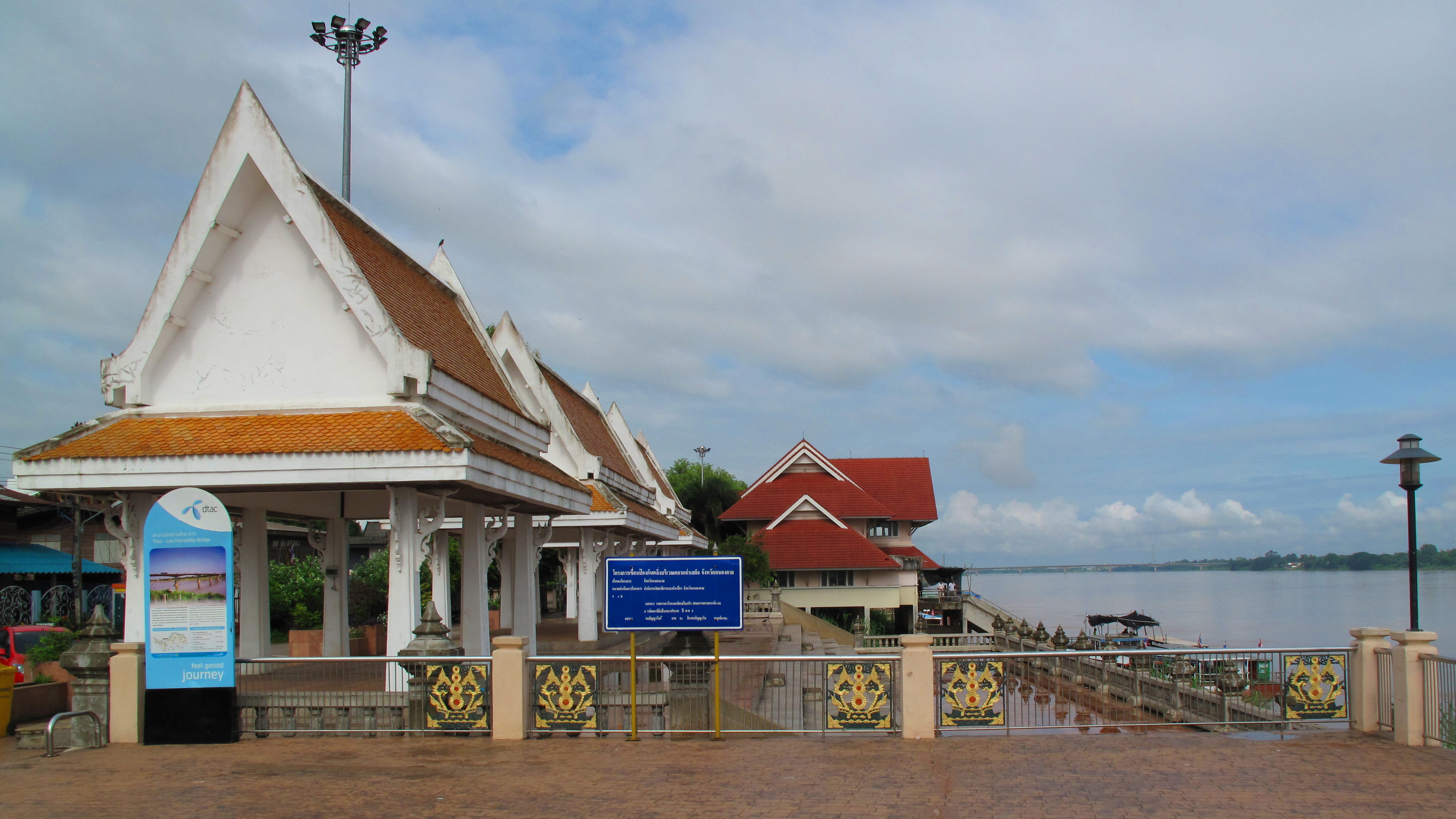 Riverside pavilion