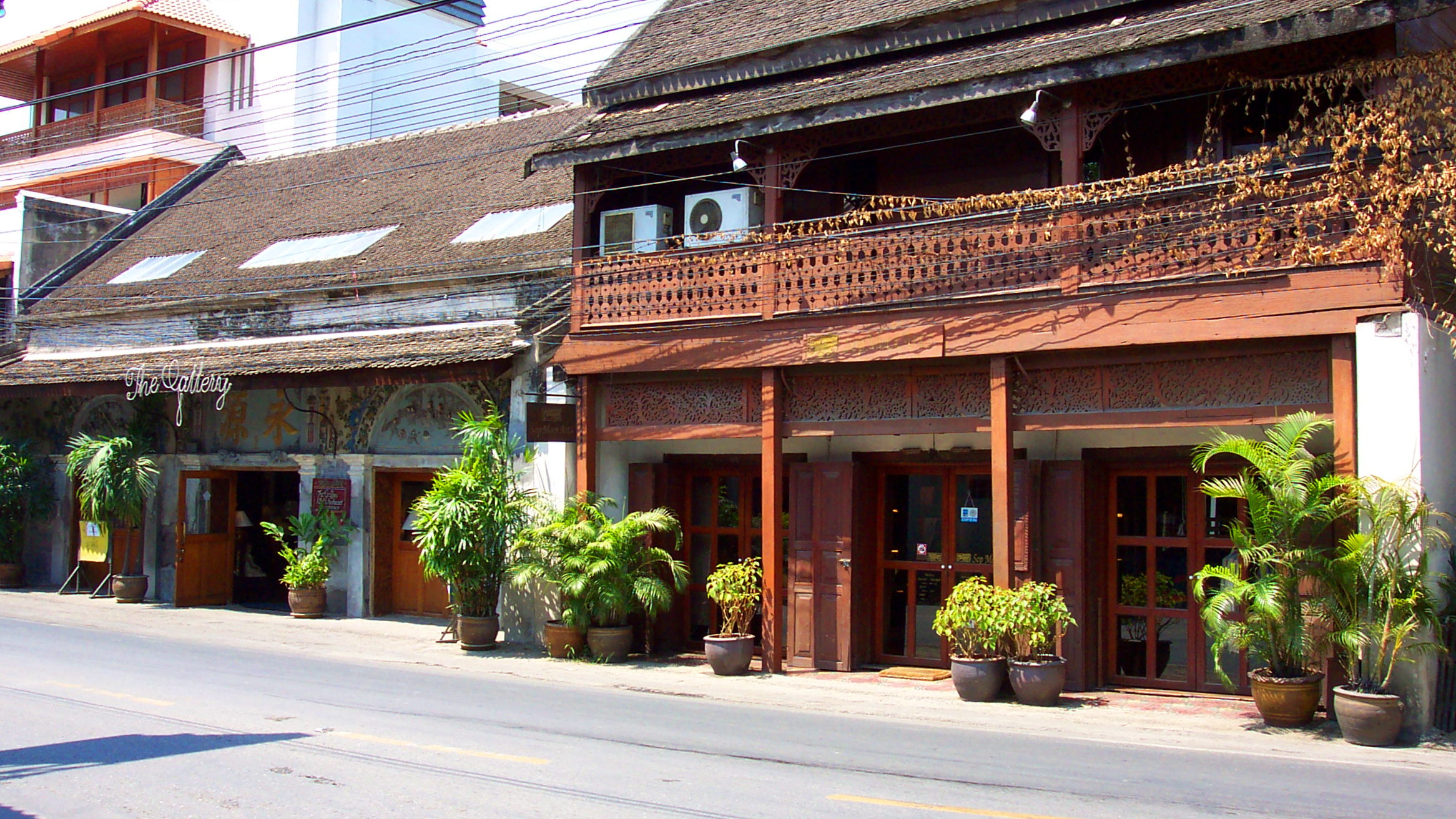 Old shop-houses along the Ping River