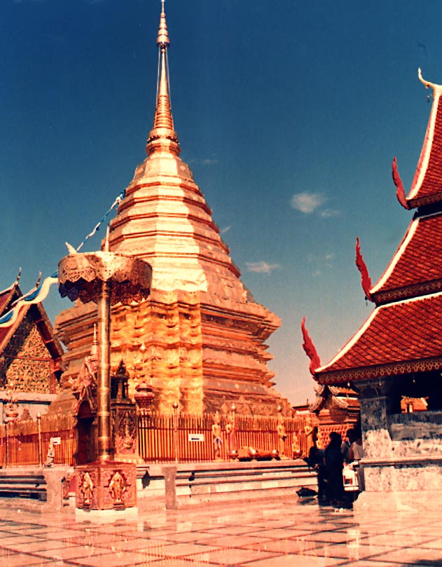 The temple in 1987