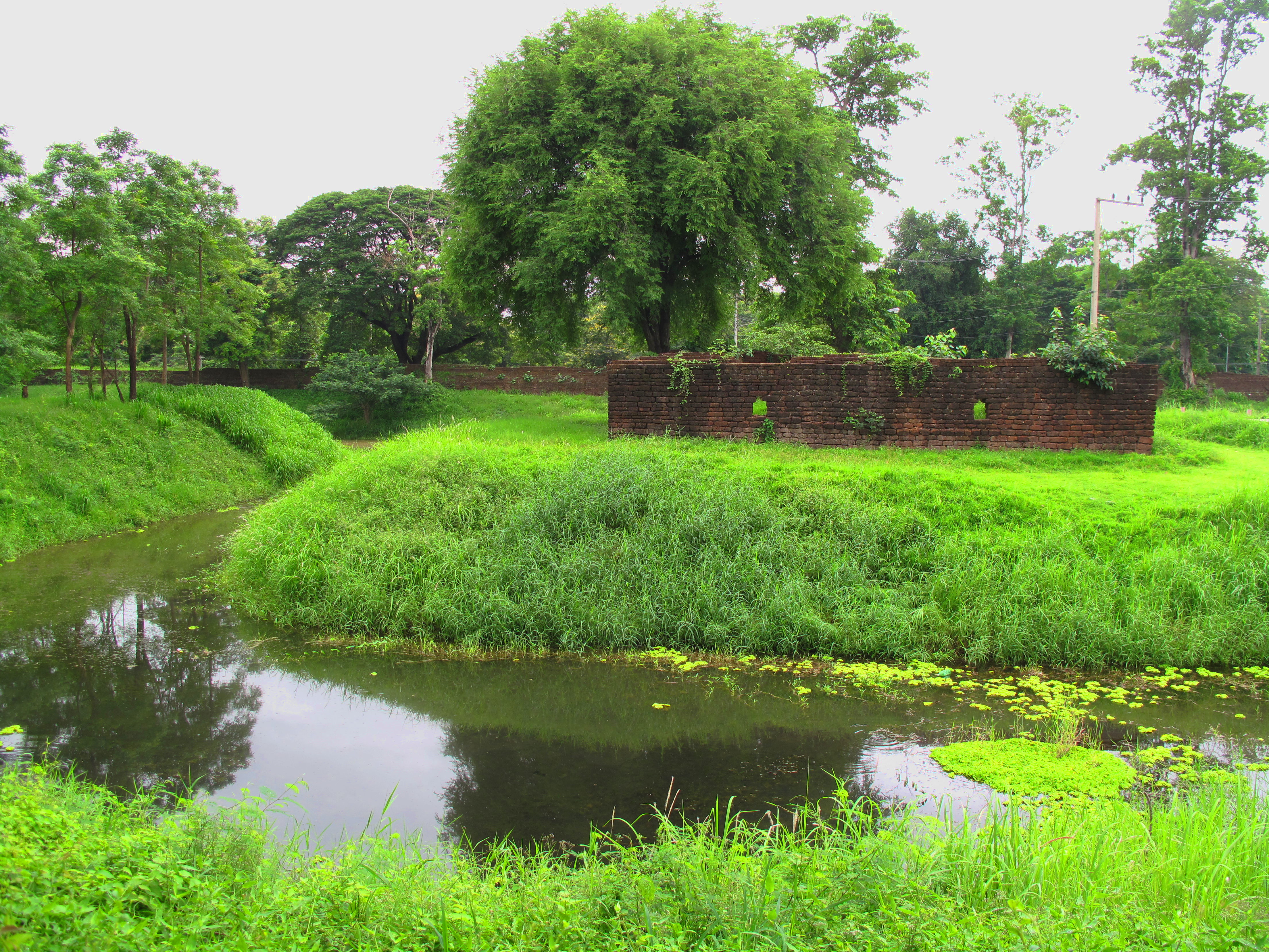 A redoubt on the south side of the city