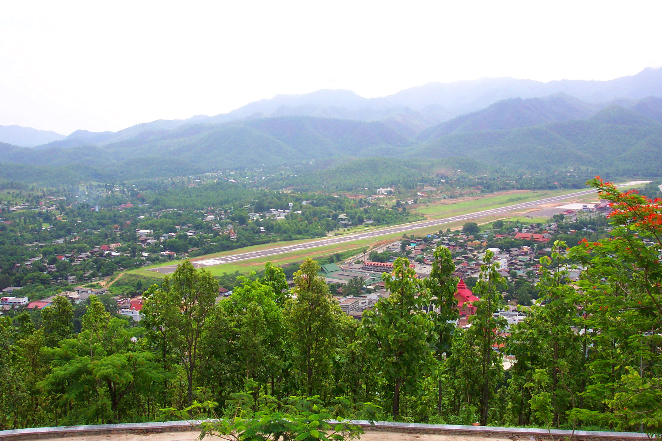 View of the airport