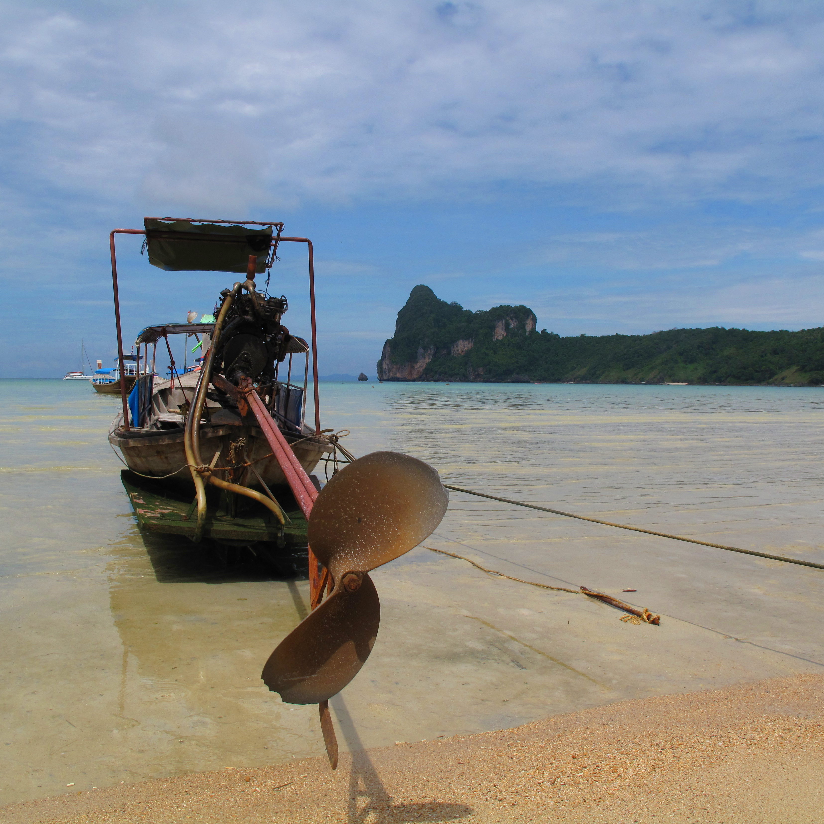 Long-tailed boat