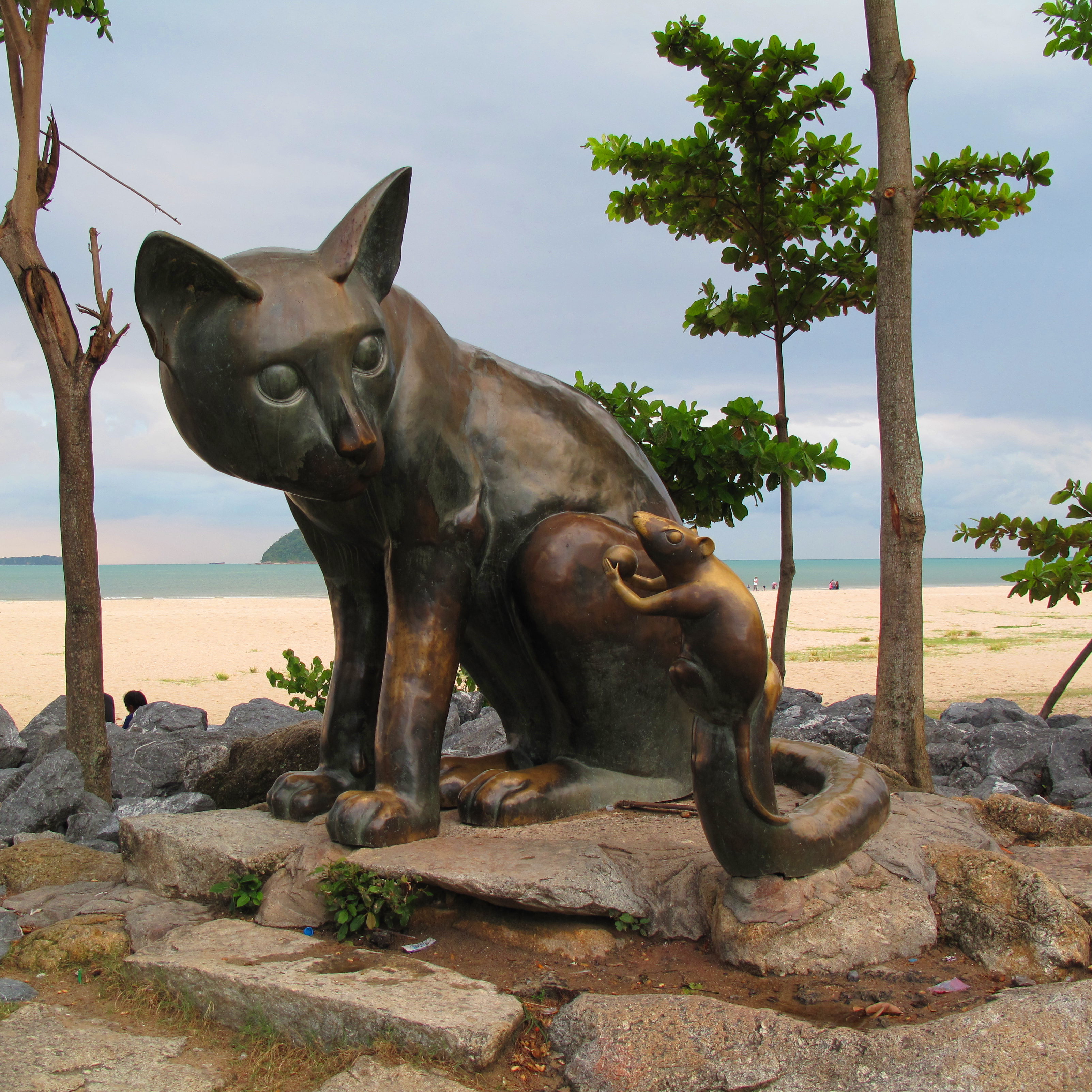 Cat Statue